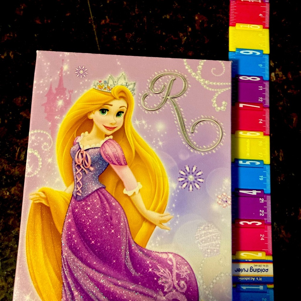 ARTISSIMO Disney Princess Wall Art Rapunzel